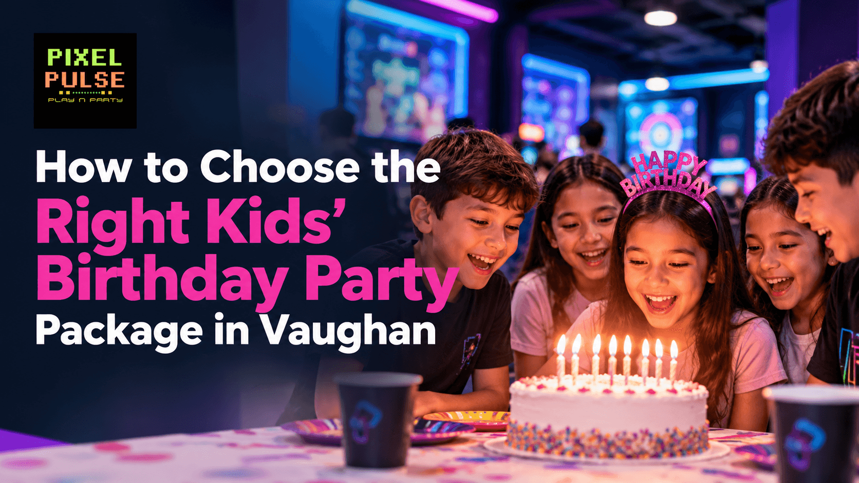 How to Choose the Right Kids' Birthday Party Package in Vaughan
